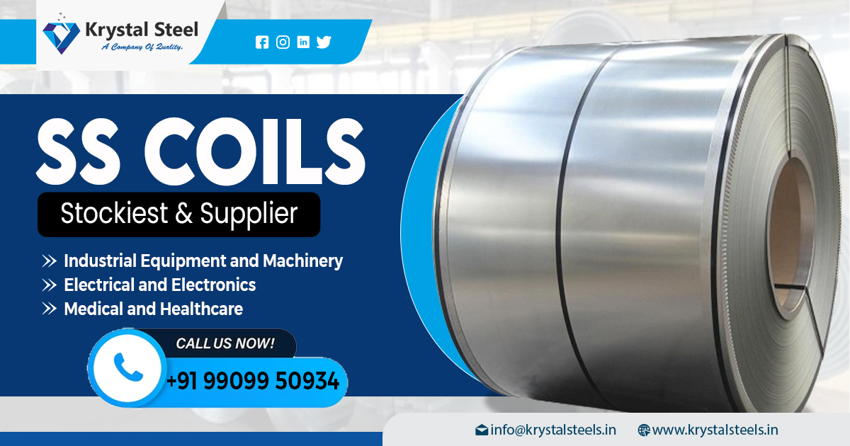 Supplier of Stainless Steel Coils in Madhya Pradesh