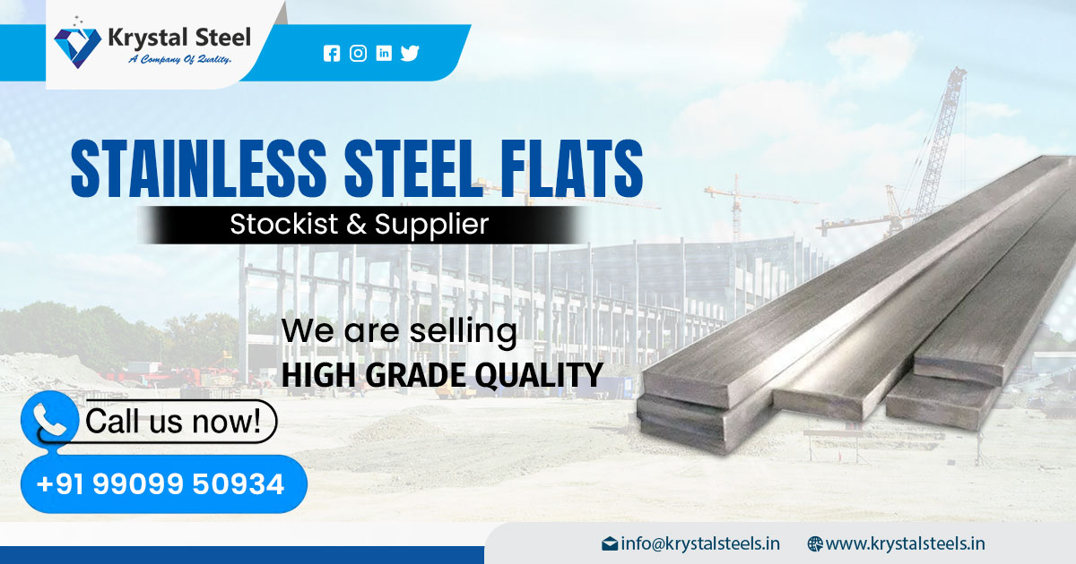Supplier of Stainless Steel Flats in Madhya Pradesh