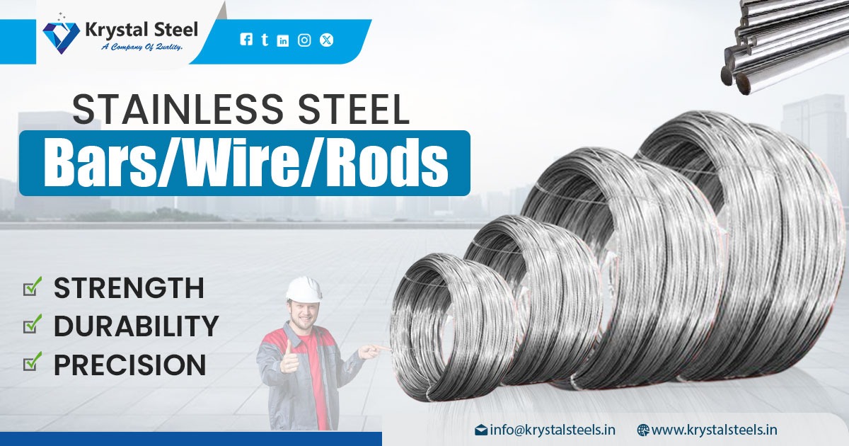 Manufacturer of Stainless Steel Bars, Wires, and Rods