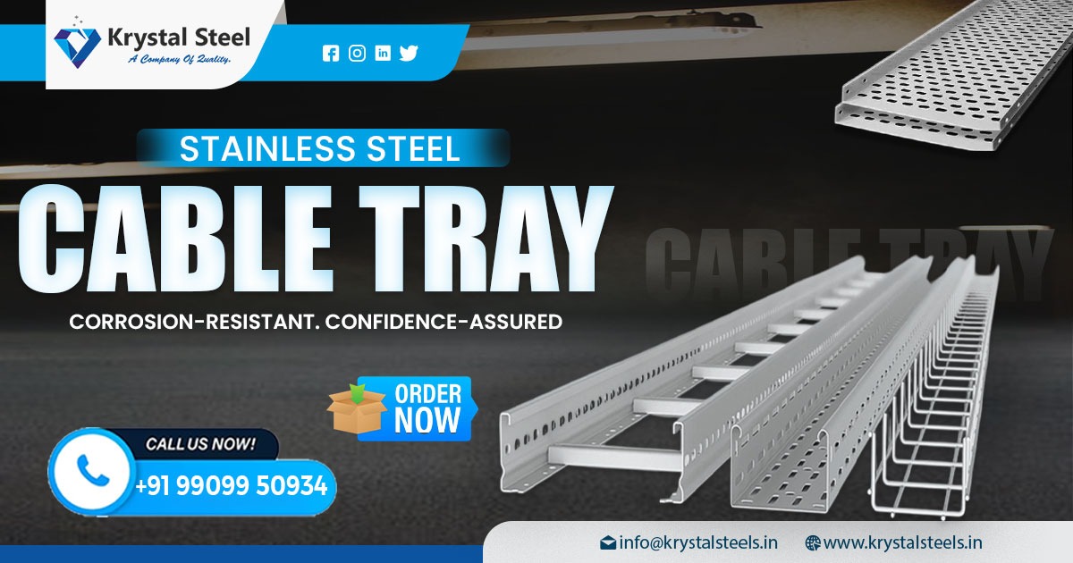 Supplier of Stainless Steel Cable Tray in Tamil Nadu