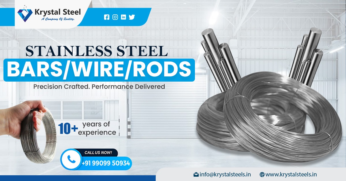 Stainless Steel Bar, Wire and Rod in Gujarat