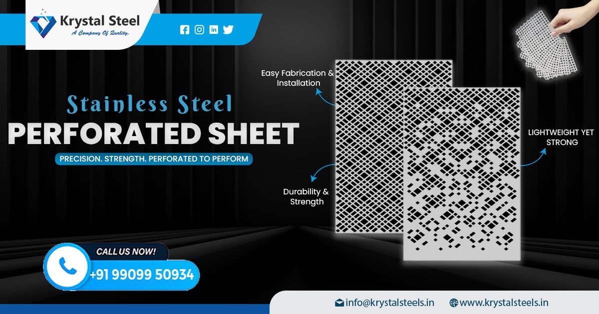 Stainless Steel Perforated Sheet in Maharashtra