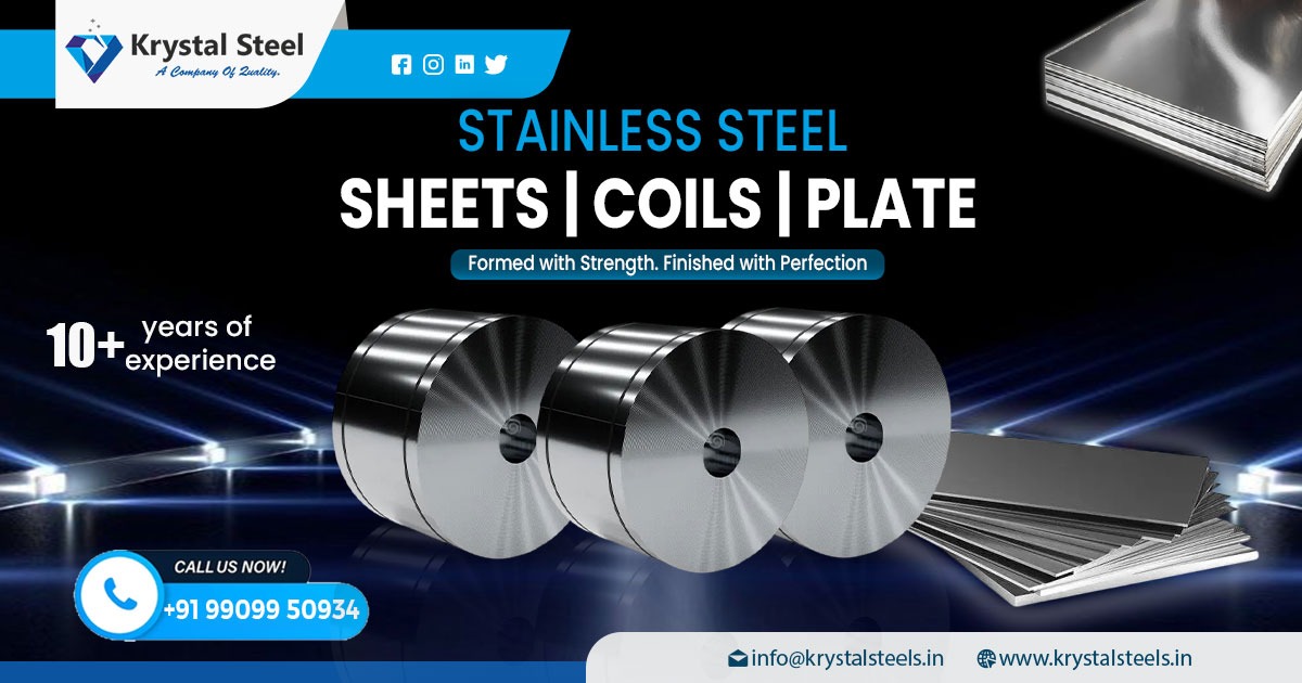 Supplier of Stainless Steel Sheet, Coil, Plate in Rajasthan