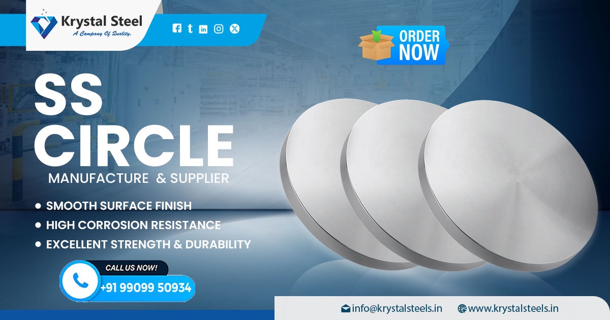 Stainless Steel Circle Supplier in India