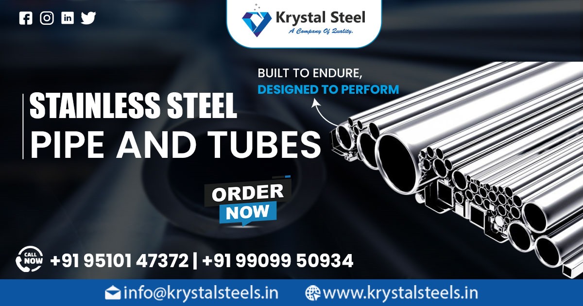 Supplier and Stockist of Stainless Steel Pipe and Tube