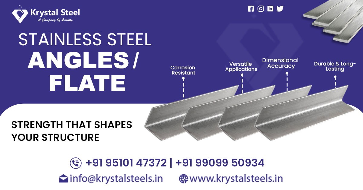 Premium Stainless Steel Angles and Flats in India