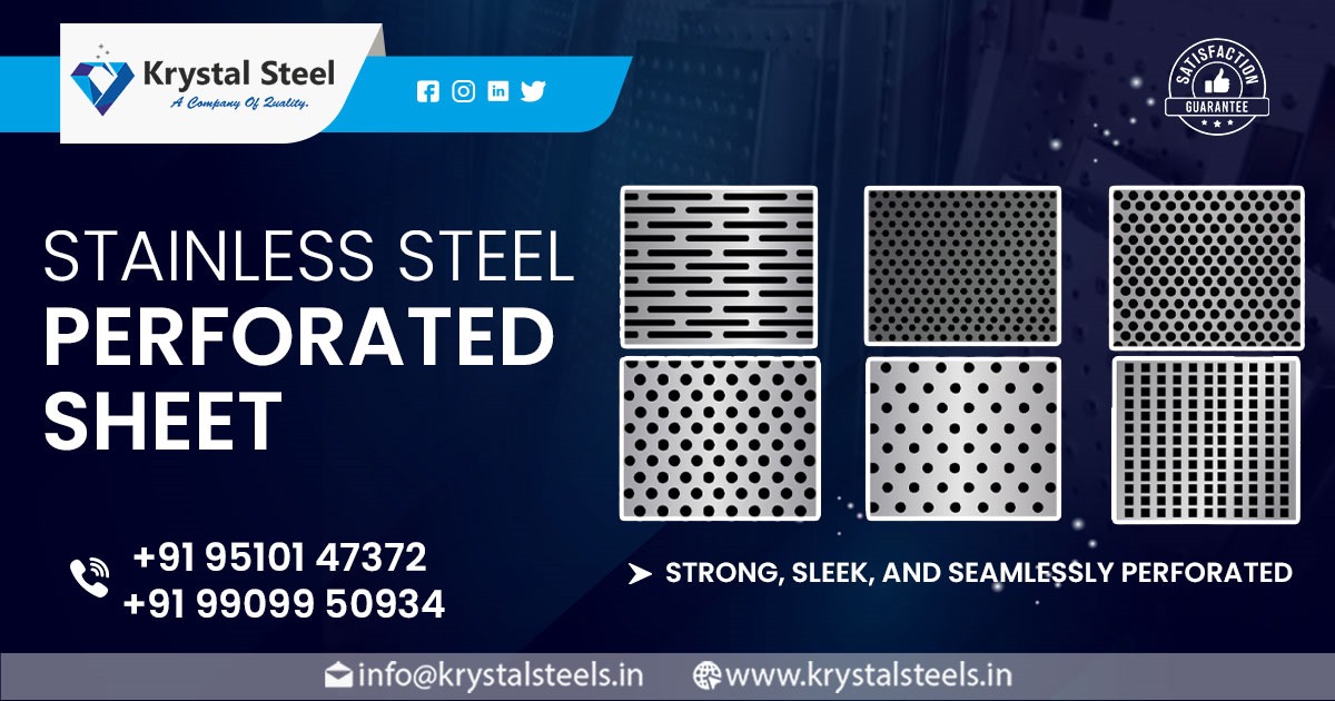 Premium Stainless Steel Perforated Sheet in India