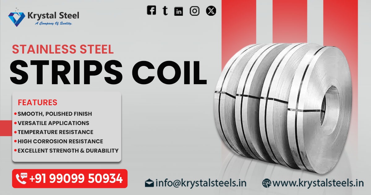 Stainless Steel Strip Coil Supplier in Ahmedabad