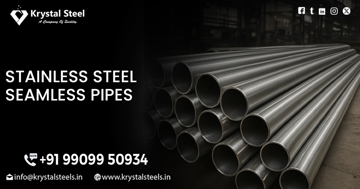 Stainless Steel Seamless Pipe in Ahmedabad