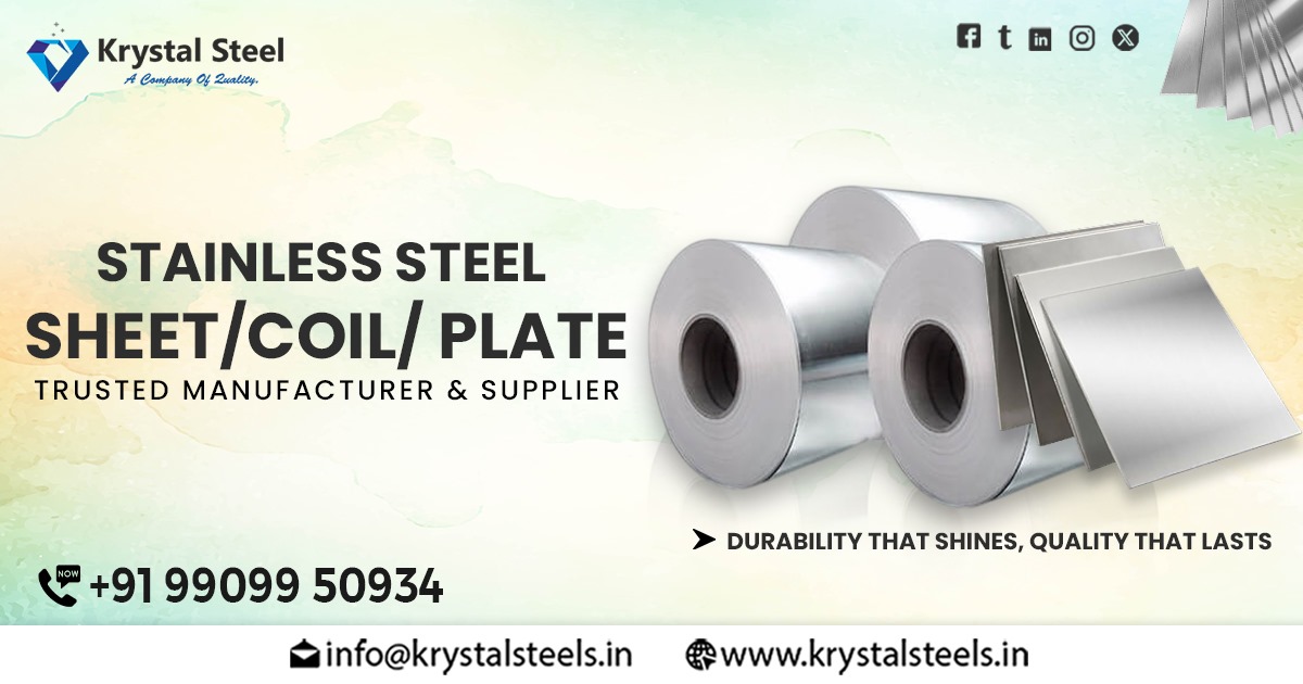 Stainless Steel Sheet, Plate and Coil in Ahmedabad