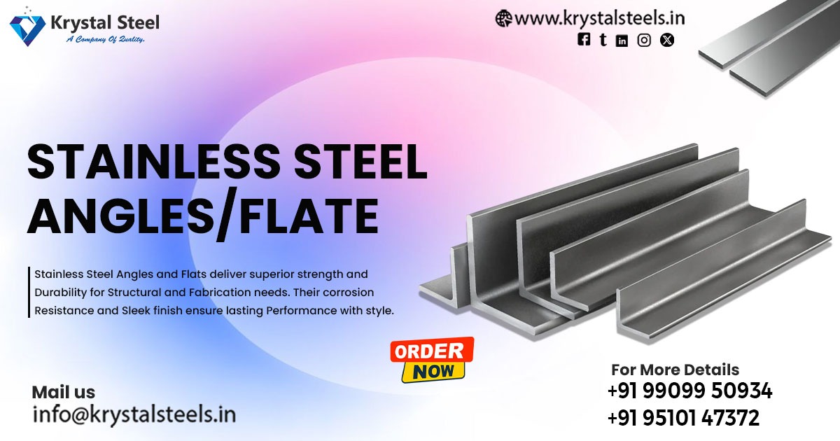 Stainless Steel Angles and Flats in Ahmedabad