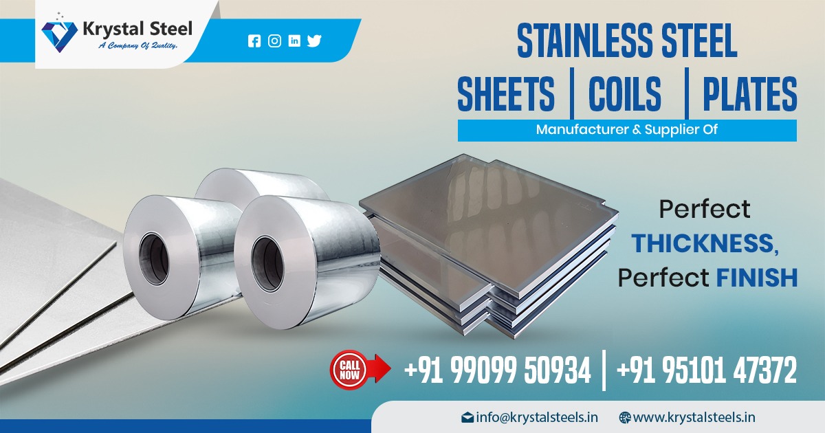 Stainless Steel Sheet, Plate and Coil in Rajasthan