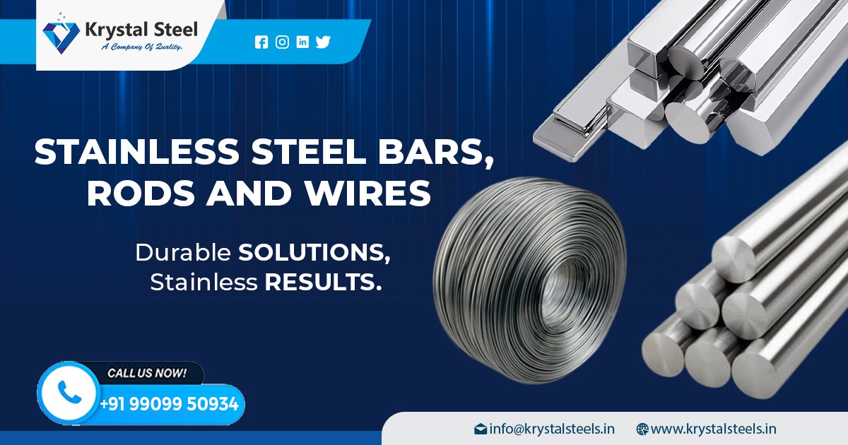Premium Stainless Steel Bars, Rods and Wires in India
