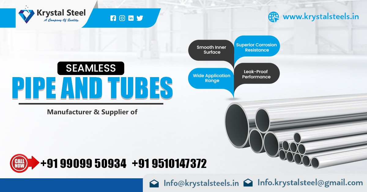 Top-Quality Seamless Pipes and Tubes in Maharashtra