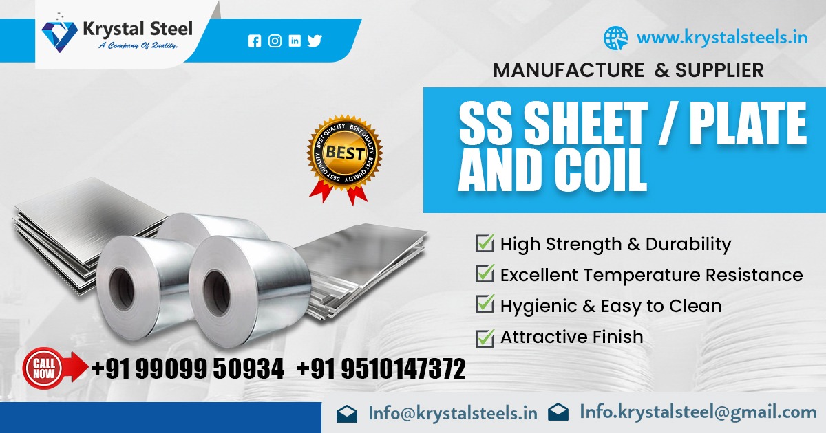 Stainless Steel Sheet, Plate and Coil in Manipur