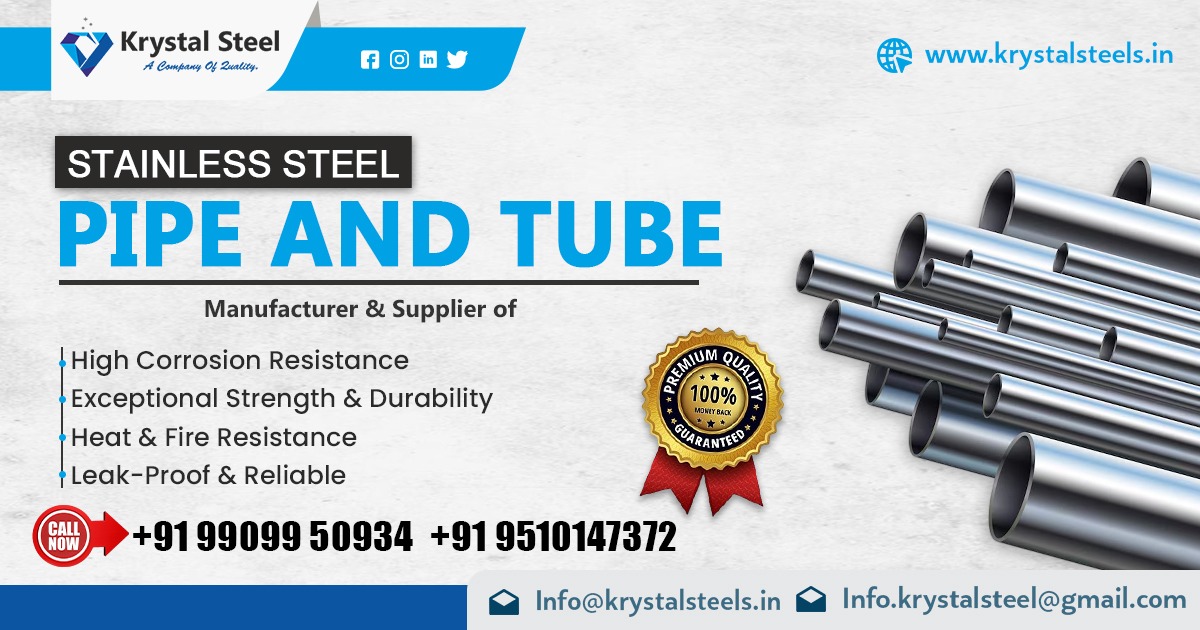Stainless Steel Seamless Pipes and Tubes in Karnataka
