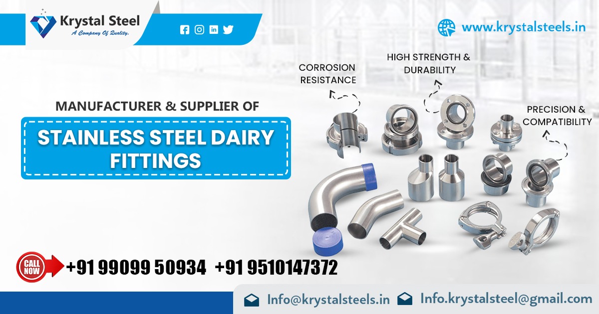Stainless Steel Dairy Fittings in Karnataka