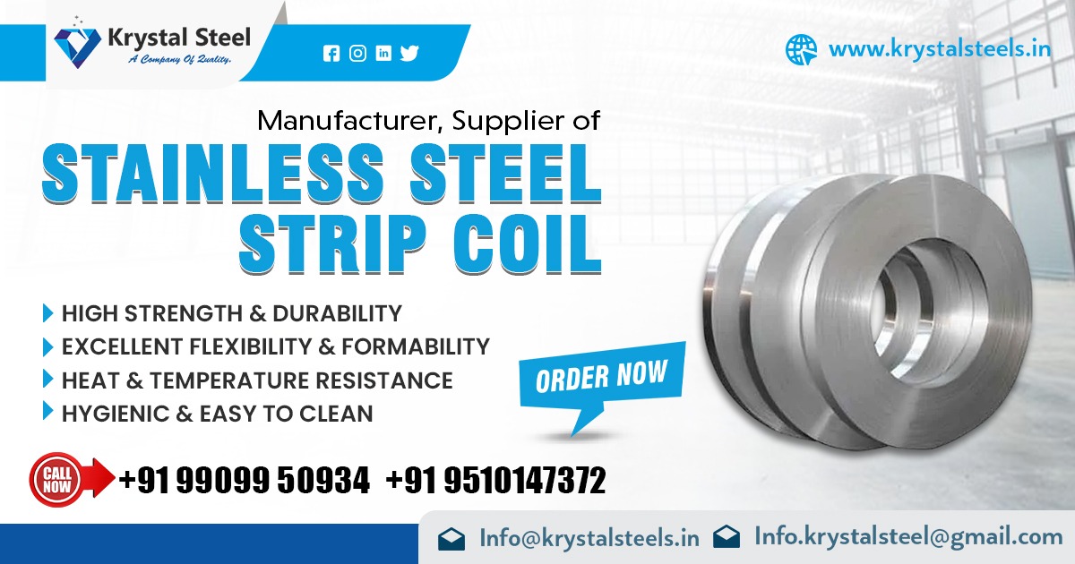 Premium Quality Stainless Steel Strip Coil in Kerala