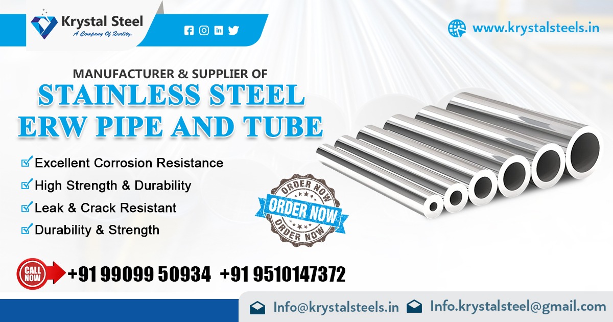 ERW Pipe and Tube Supplier in Odisha providing industrial pipes