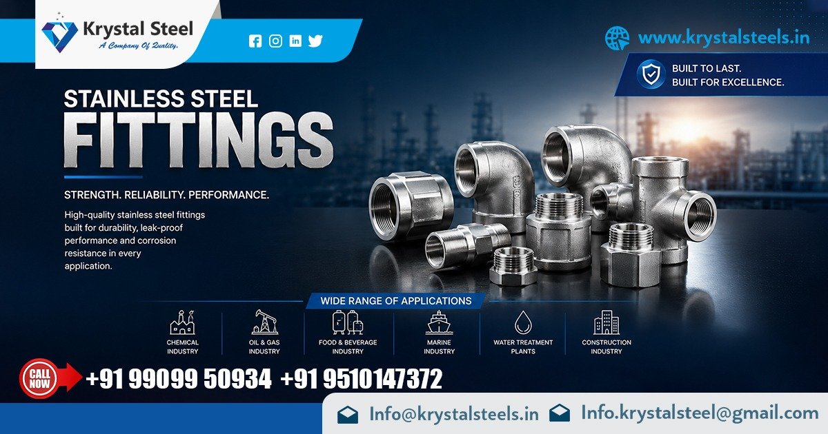 Durable Stainless Steel Fittings Supplier in Tripura