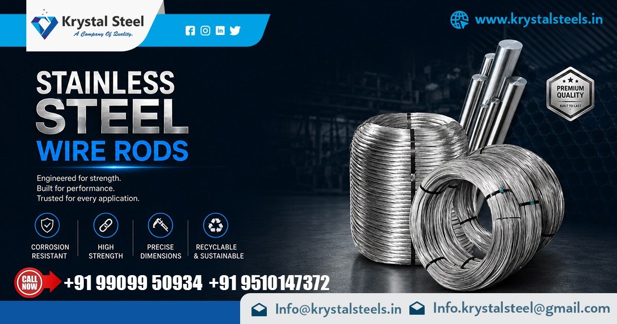 Premium Heavy-Duty Stainless Steel Wire Rods in Assam