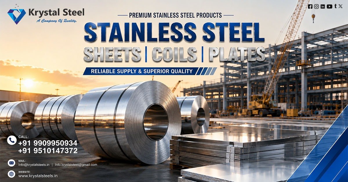 Leading SS Coils, Sheets and Plates Manufacturer in India