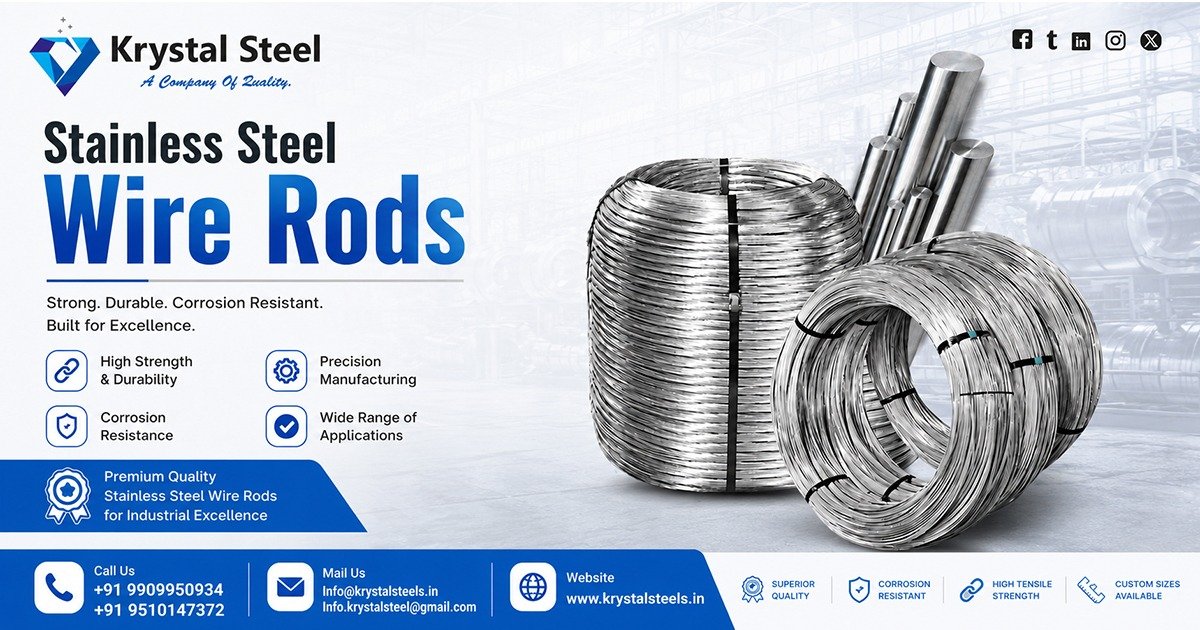 Stainless Steel Wire And Rods For Industrial Use In Telangana