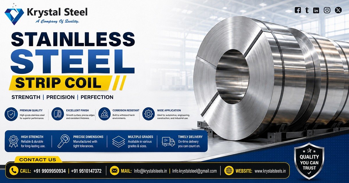 Stainless Steel Strip Coil Supplier In Kerala