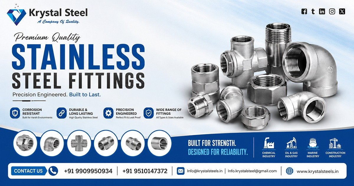 Stainless Steel Fittings Supplier In Tamil Nadu