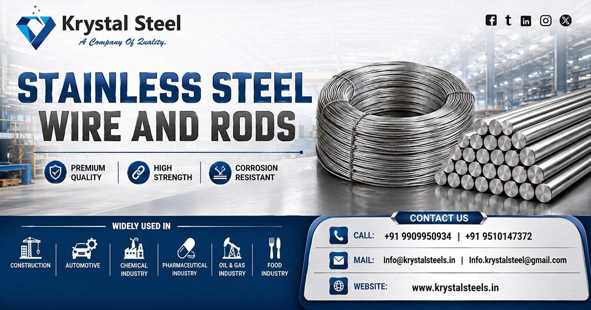 Stainless Steel Wire And Rods Supplier In Telangana