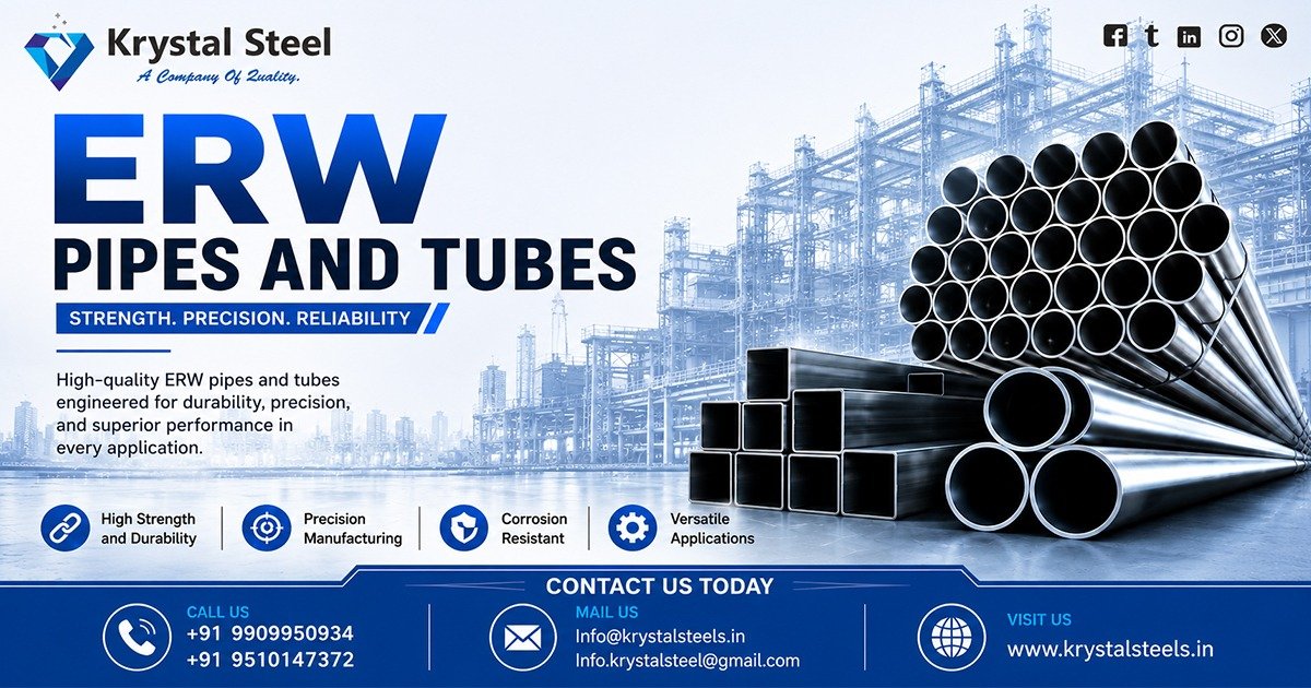ERW Pipes and Tubes Supplier In Gujarat