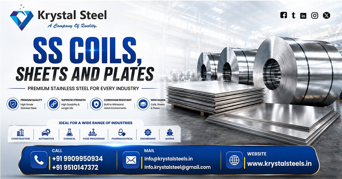 SS Coils, Sheets and Plates Supplier In Kerala