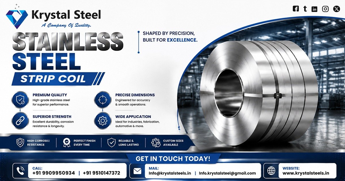 Stainless Steel Strip Coil Supplier In Telangana