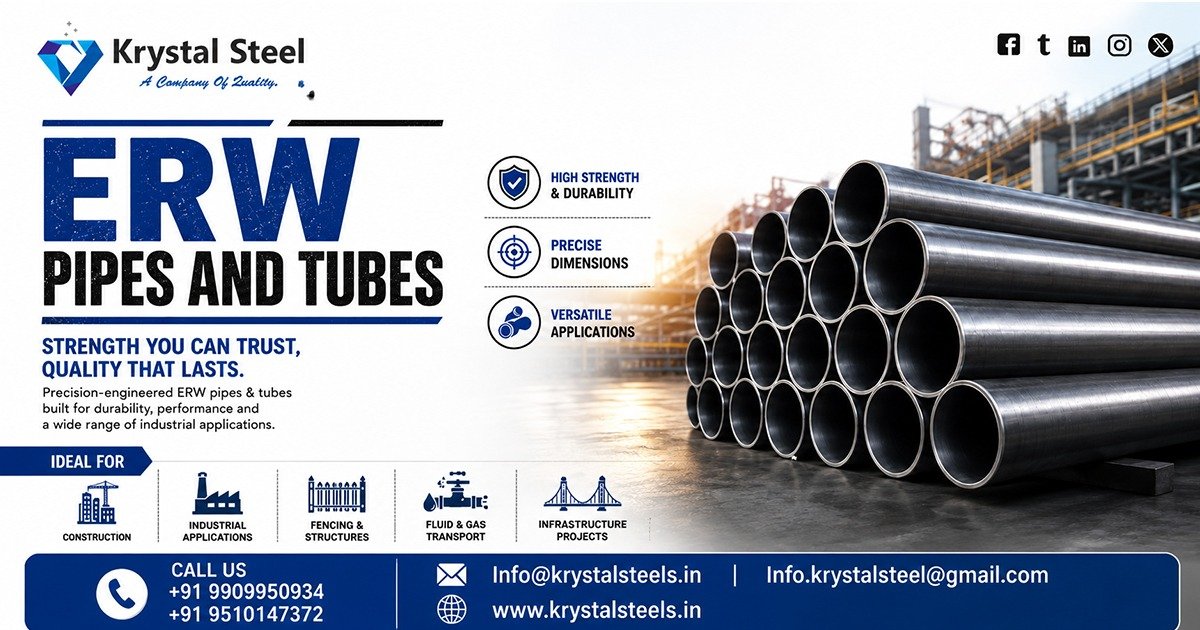 ERW Pipes and Tubes Supplier In Maharashtra