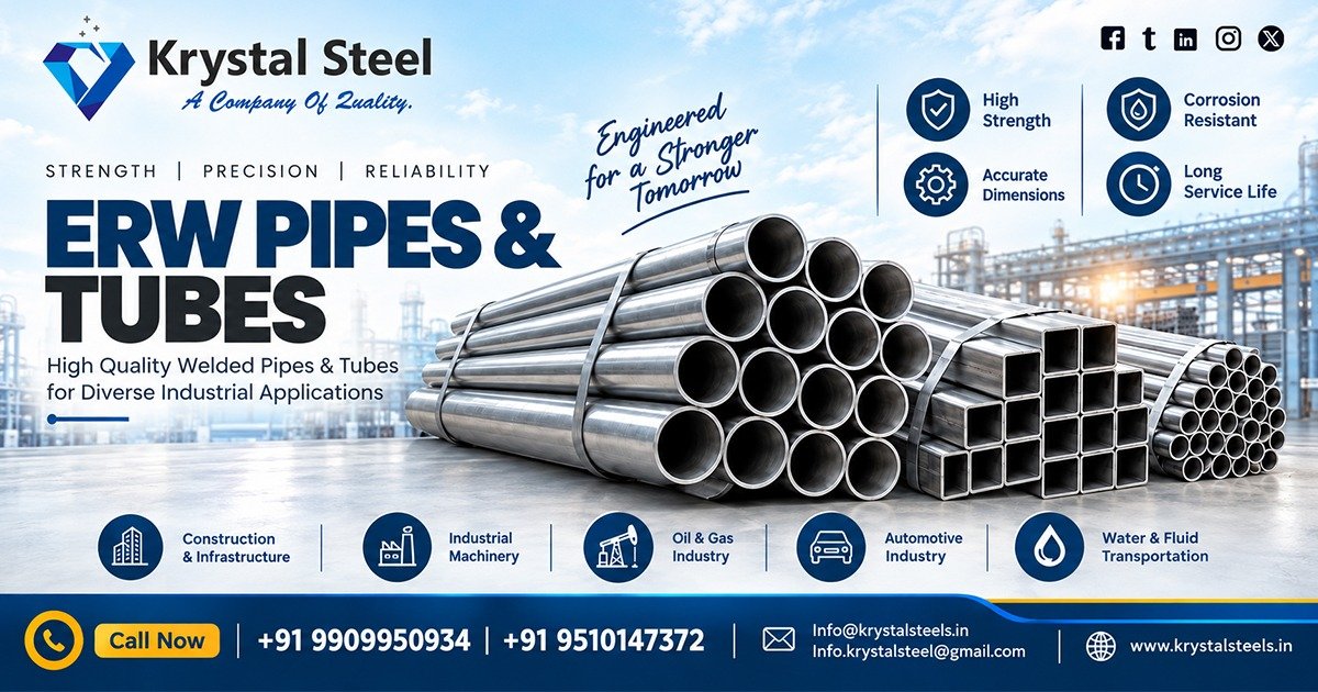 ERW Pipes and Tubes Supplier In Andhra Pradesh