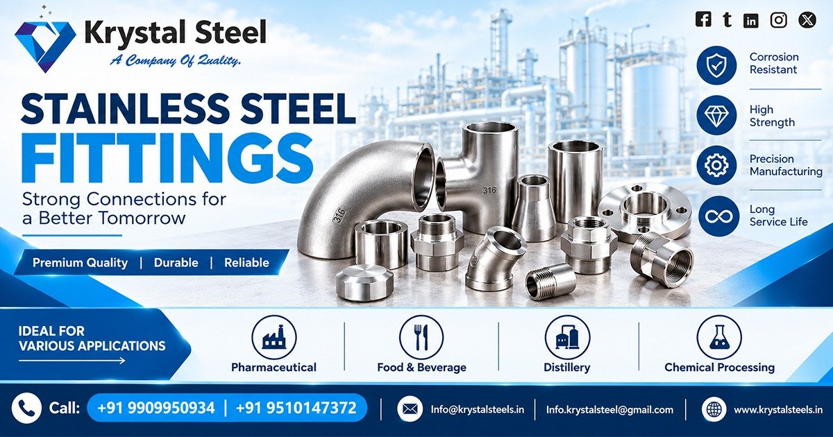 Industrial Stainless Steel Fittings Supplier In Kerala