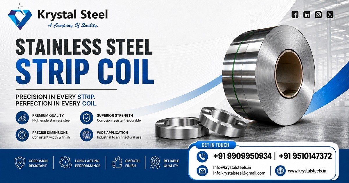 Stainless Steel Strip Coil Manufacturer In India