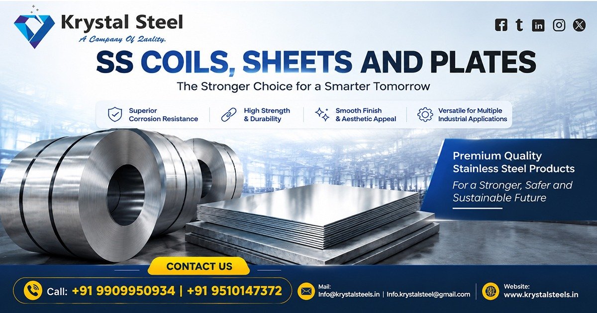 SS Coils, Sheets and Plates Supplier In Telangana