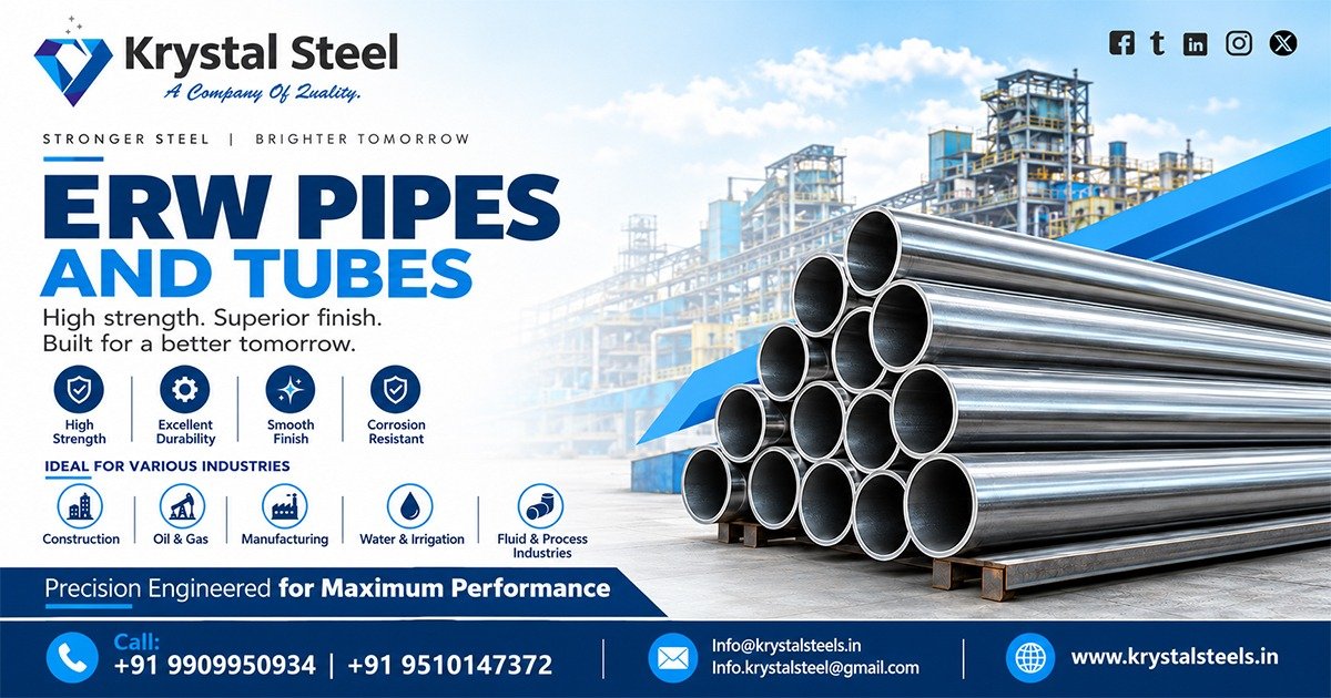 ERW Pipes and Tubes Supplier In Uttarakhand