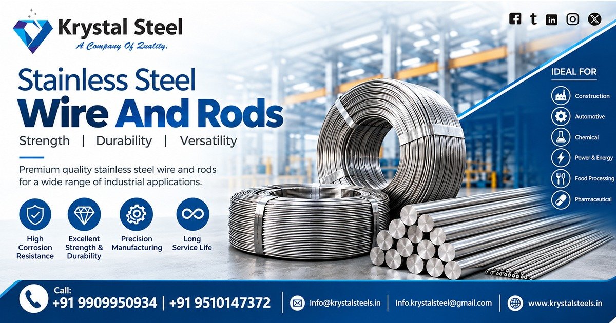 Stainless Steel Wire And Rods Supplier In Maharashtra
