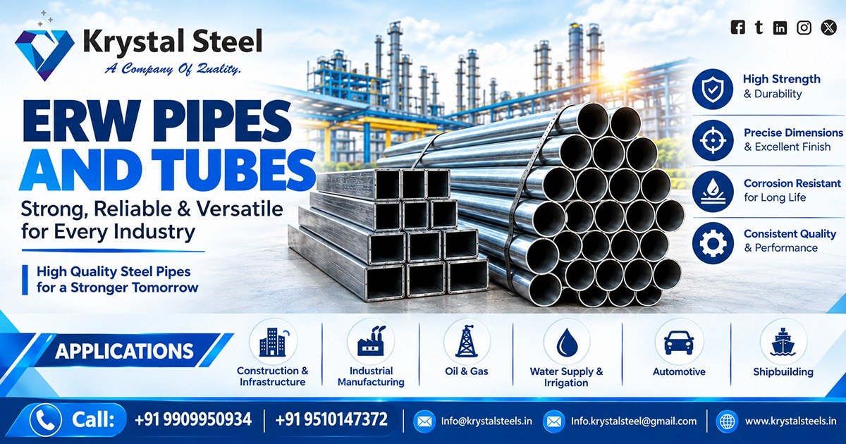 ERW Pipes and Tubes Supplier In Tamil Nadu