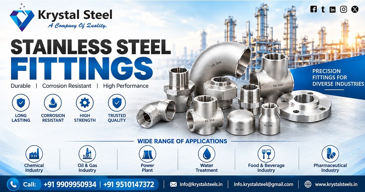 Industrial Stainless Steel Fittings Supplier In Andhra Pradesh